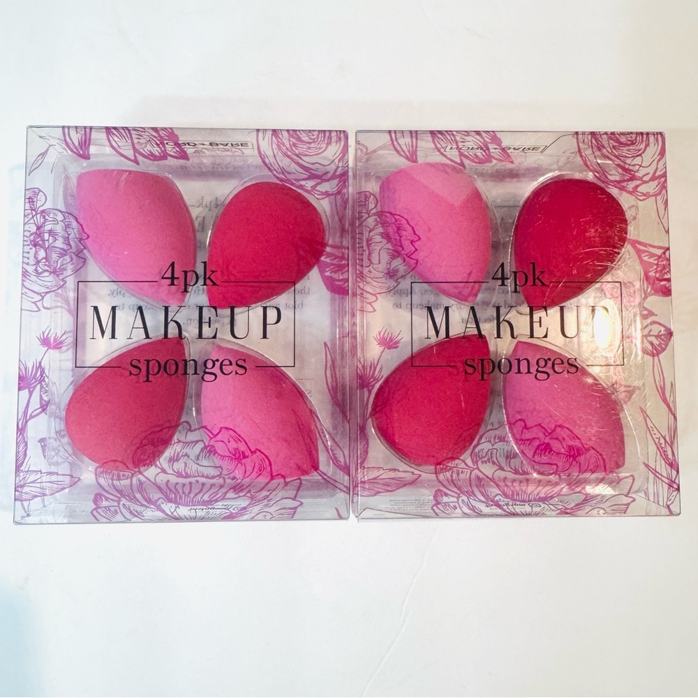 Nord + Bare Makeup Sponge Red & Pink Set of 2